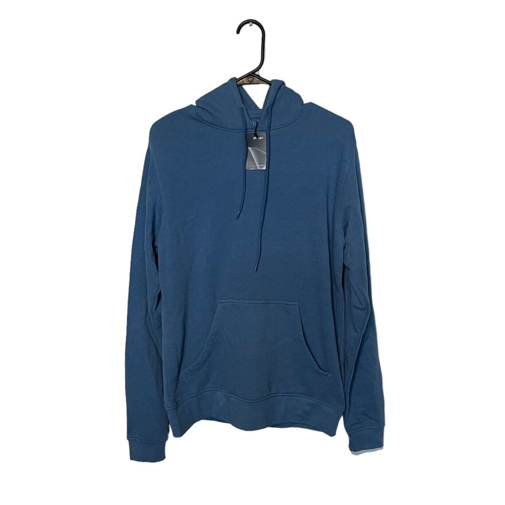 Ahead Golf Pullover Hoodie Mens Small Blue Sweatshirt Fleece Drawstring Pocket